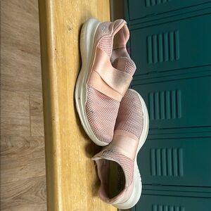 Skechers Pink Slip-On Sneakers with Sock-Like Upper size 5